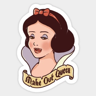 Make Out Queen Sticker